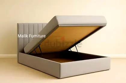 Brand new King size Hydrolic storage bed with mattress available