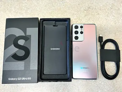 SAMSUNG S 21 ULTRA 8-128 BEST CONDITION WITH BOX