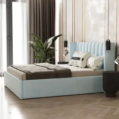 Brand new Queen size bed family bed storage bed nd medical mattress queen bed double bed