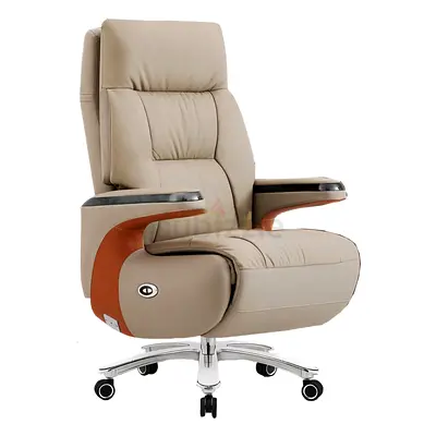 Manager leather revolving chair