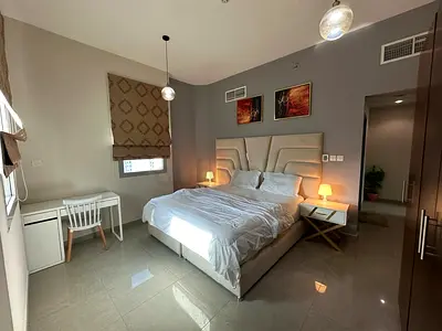 Dubai marina, Luxury master bedroom with attached washroom walking distance tram and metro