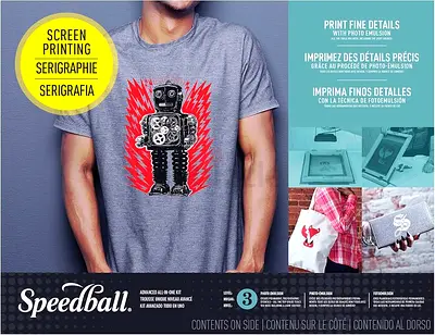 Speedball Advanced All-In-One Kit, 20-Piece All-In-One Kit