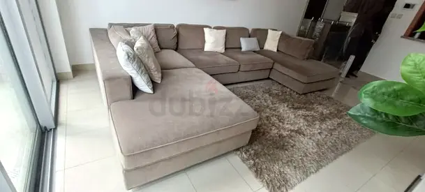 The one U shape sofa