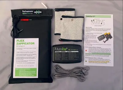 Holda Clark AutoZap 5 Integrated Wellness System - SuperCuffs parasite zapper