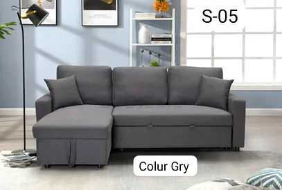 Brand new L shape Storage sofa bed available