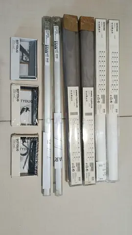 Ikea Panel Curtains set of 4 for 140aed