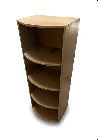 Sleek and Functional Wooden Shelf, Bookshelf e.t.c (Beige)