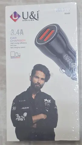 Ui 3.4A Dual USB Car Charger - Fast Charging for Your Devices