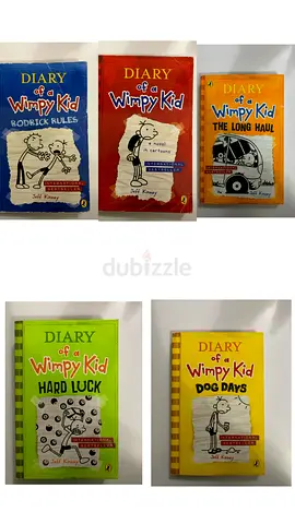 Collection of Diary of a Wimpy Kid Books