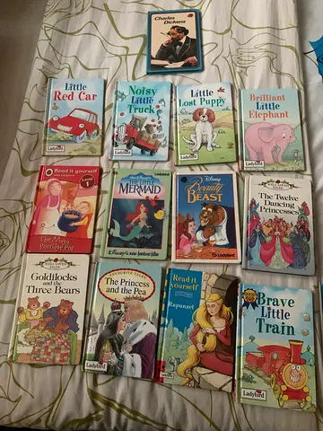 Lady bird book collection