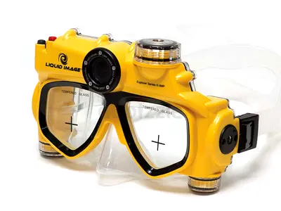Liquid Image Explorer Series 5.0MP Underwater Camera Mask