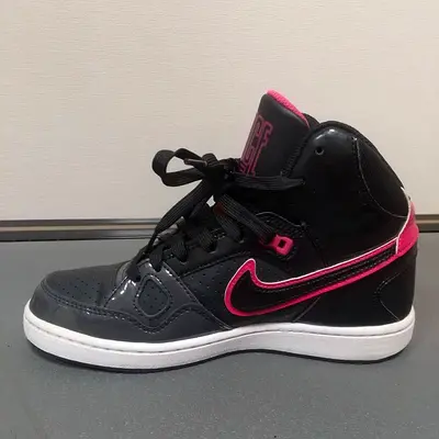 Nike Son Of Force Mid Top Black Pink  Sneakers For Sale