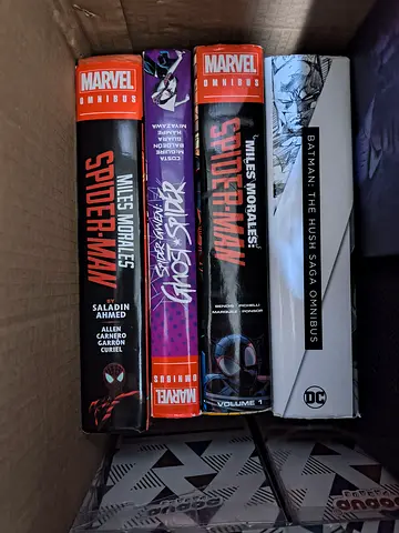 Comic Book Collection: Batman and Miles Morales Spider-Man