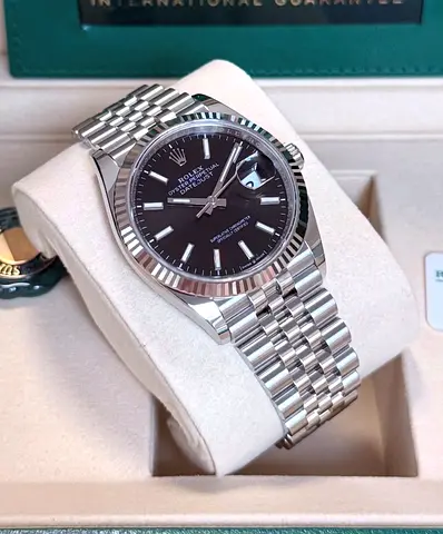 SC Rolex 36 Datejust Black 1-1