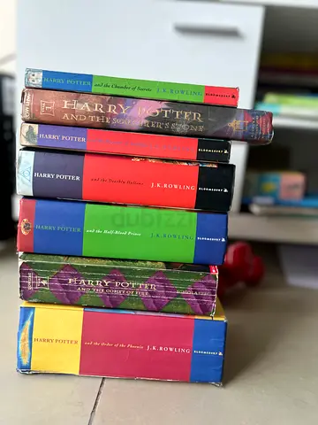 Harry Potter hard cover books (2-7)