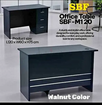 Modern Walnut Office Table for Home Office