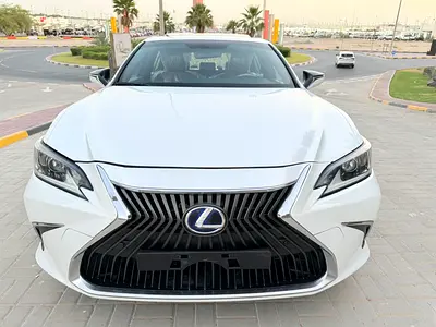 LEXUS ES300H 2019 GCC FULL OPTION WITH SUNROOF LEATHER SITES CROSS CONTROL SYSTEM VERY CLEAN CAR