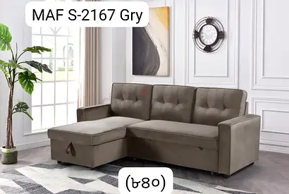 Brand new L shape Storage sofa bed available