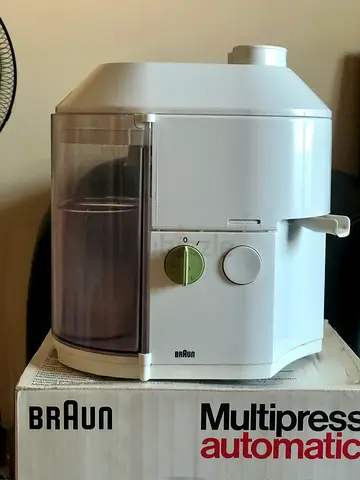 Braun Multipress Juicer - Perfect for Fresh Juice Lovers!