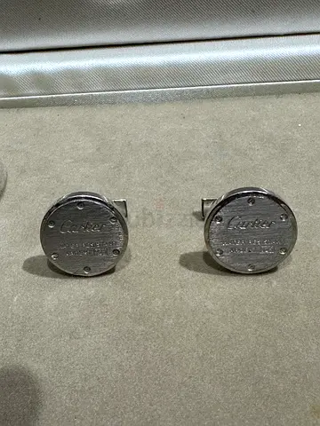 Cartier silver buckle