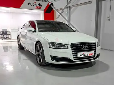 AED 1575/month | 2017 Audi A8 A8L quattro | GCC Specs | Ref#161263
