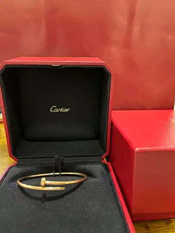 CARTIER , JUSTE UN CLOU BRACELET , ROSE GOLD