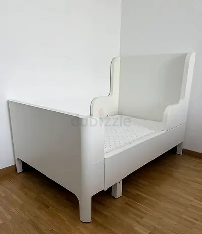 Modern White Toddler Bed for Sale