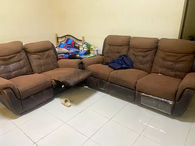 Comfortable Brown Sofa Set for Sale