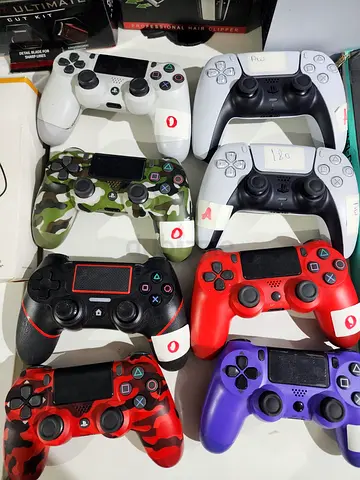 Collection of PlayStation Controllers - Great Condition!