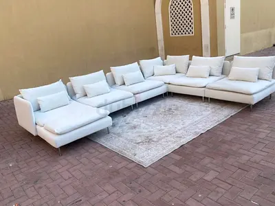 Ikea soderhamn u shape sofa