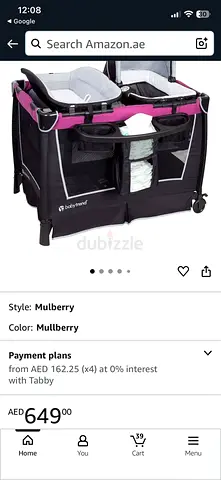 BabyTrend Nursery Center + Free baby seat + free stroller