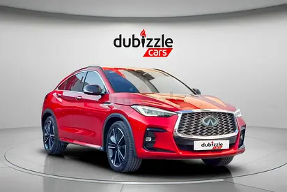 AED 1277/month | 2022 Infiniti QX55  | GCC Specs | Ref#400047