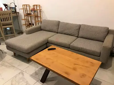 West elm Eddy L shape sofa