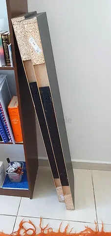 Pair of black walls shelfs from Ikea