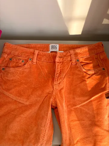 TWO URBAN DECAY LOW RISE FLARED PANTS