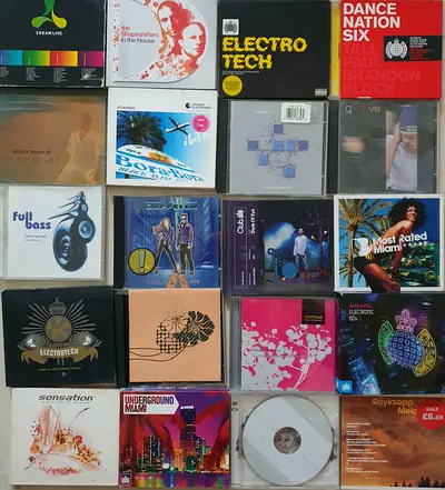 Collection of Club and Dance music CDs