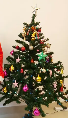 Festive Green Christmas Tree