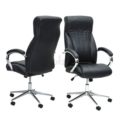 Executive leather revolving chair