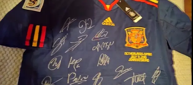 Spain World Cup jersey