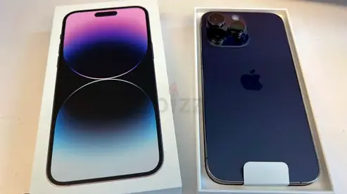 Apple iPhone 14 Pro Max with its box very brand new as never used