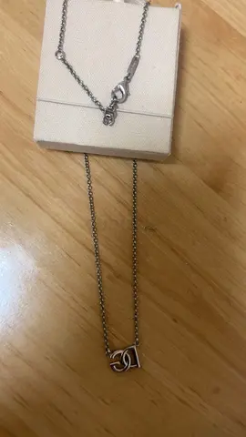 Elegant Silver Necklace with Initial Pendant