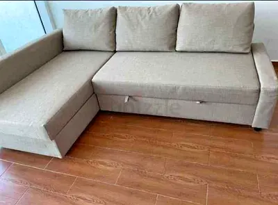 Comfortable L-Shaped Sofa with Storage