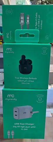 MyCandy Earbuds and Fast Charger Set