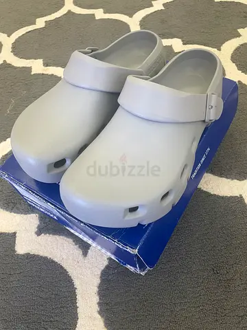 Comfortable Grey Crocs - Like New