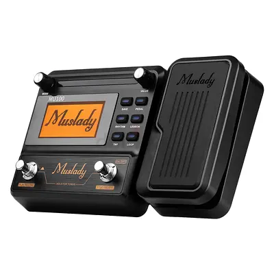 Guitar Multi-Effects Processor - 180s Loop, Tuner, Tap Tempo | Muslady