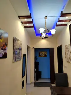 Partition with windows and balcony for solo or couple near to metro station