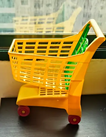 Toy push cart