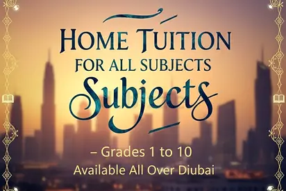 Home tuition for all subjects grade 1 to 10