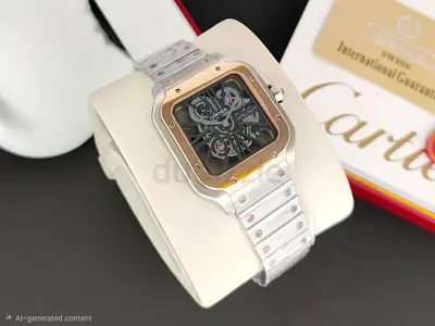 Elegant Cartier Skeleton Watch - Perfect for Any Occasion