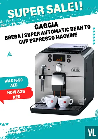 Gaggia Brera Super Automatic Bean to Cup Espresso Machine - Great Deal!